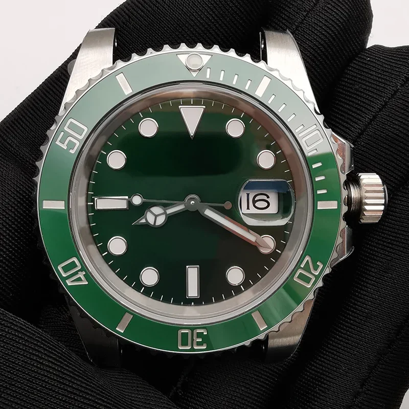 Clean Factory 904L Cassa Dell'Orologio, Bracciale, Quadrante, Lancette, Movimento 3135 Per L'Assemblaggio Di Submariner Da 40Mm 116610Lv