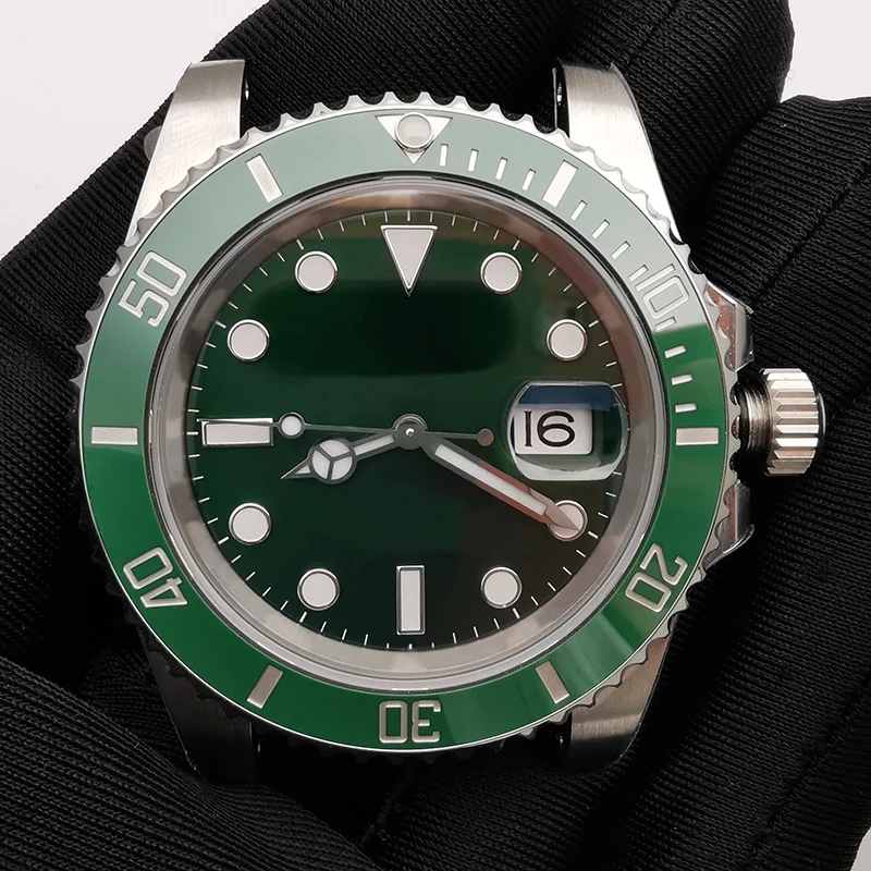 Clean Factory 904L Cassa Dell'Orologio, Bracciale, Quadrante, Lancette, Movimento 3135 Per Il Montaggio Di Submariner 40Mm 116610Lv