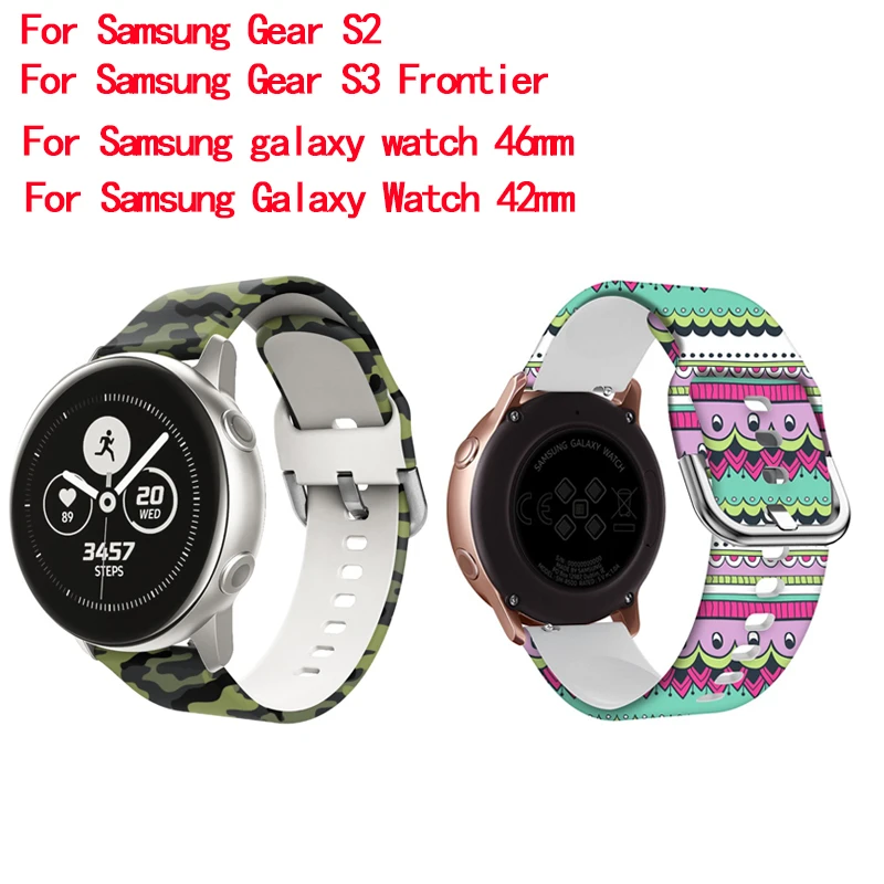 Cinturino 20Mm/22Mm Per Samsung Galaxy Watch Activity 2 Galaxy Watch 46 Mm Cinturino Di Ricambio Per Cinturino Samsung Galaxy Watch 42Mm
