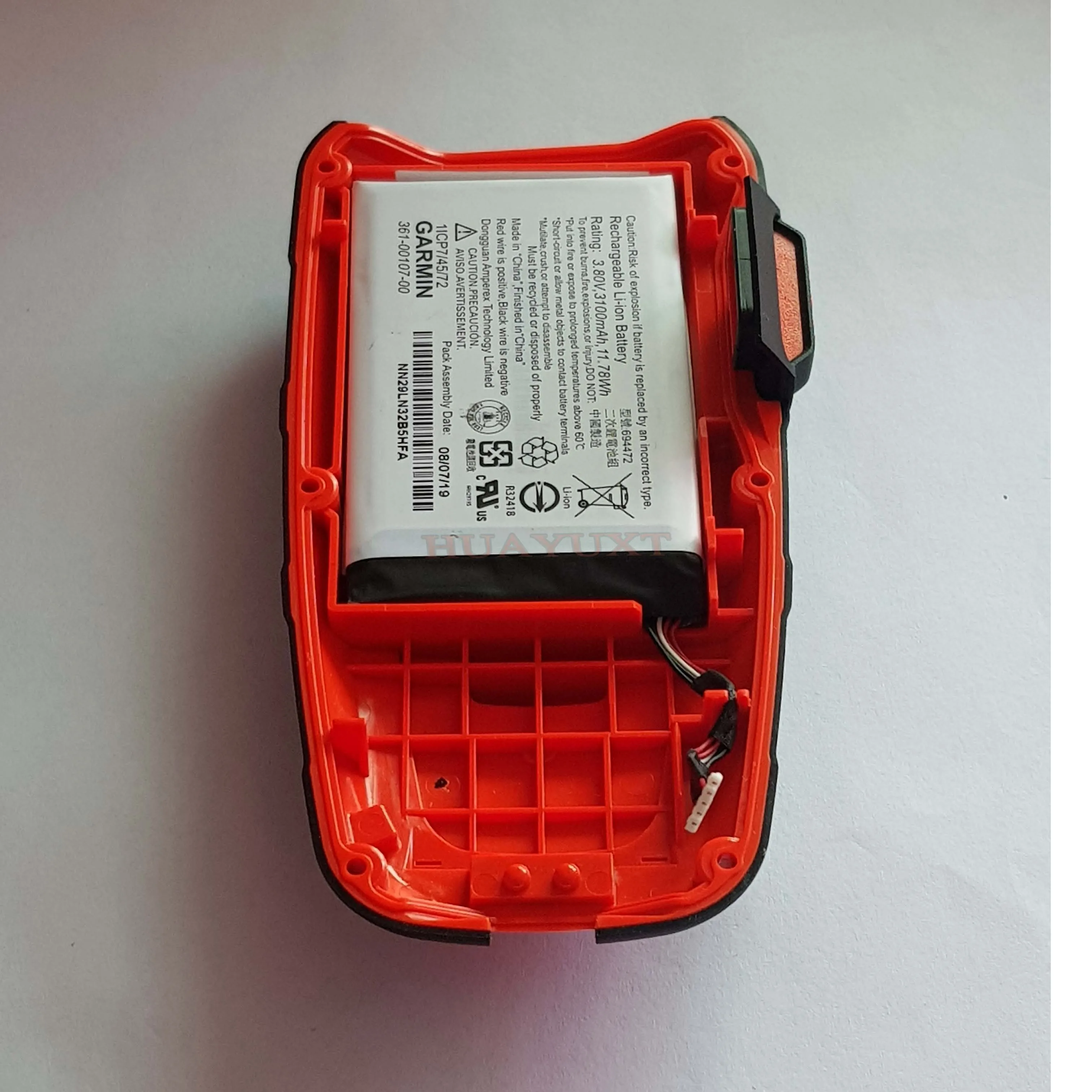 Caso Della Copertura Posteriore Con Li-Ion Batteria Per Garmin Inreach Explorer +/Inreach Portatile Satellite Communicator Gps