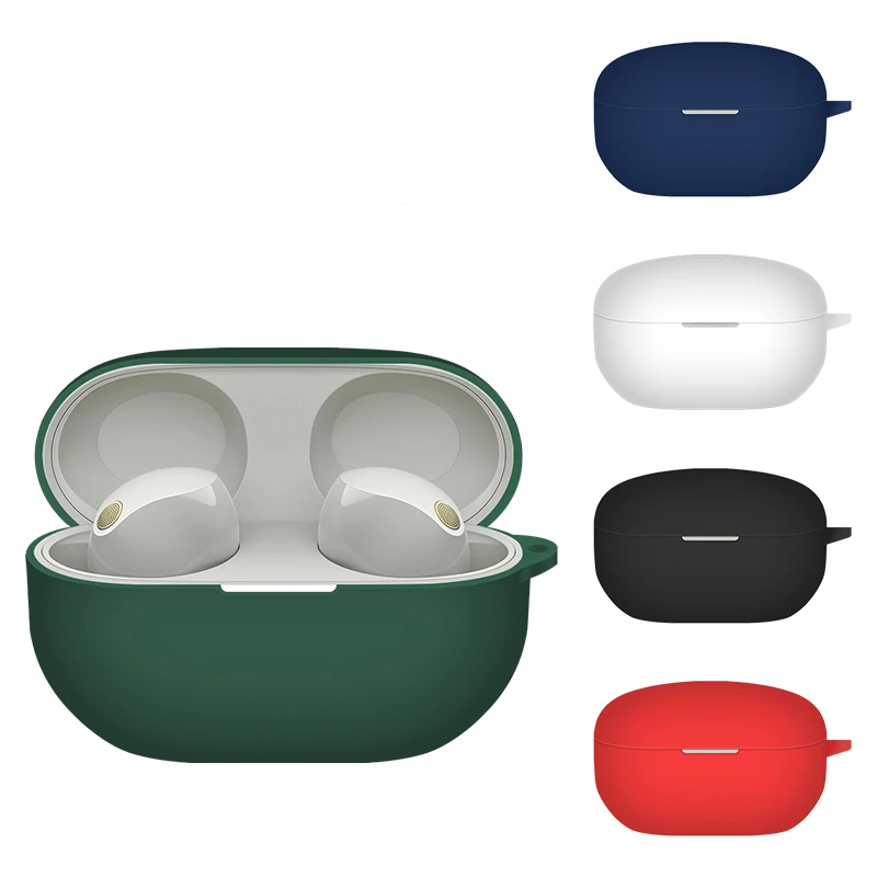 Per Sony Wf-1000Xm5 Custodia Per Auricolari Custodia Protettiva In Silicone Per Custodia Sony Wf-1000Xm5 Custodia Antiurto Con Gancio