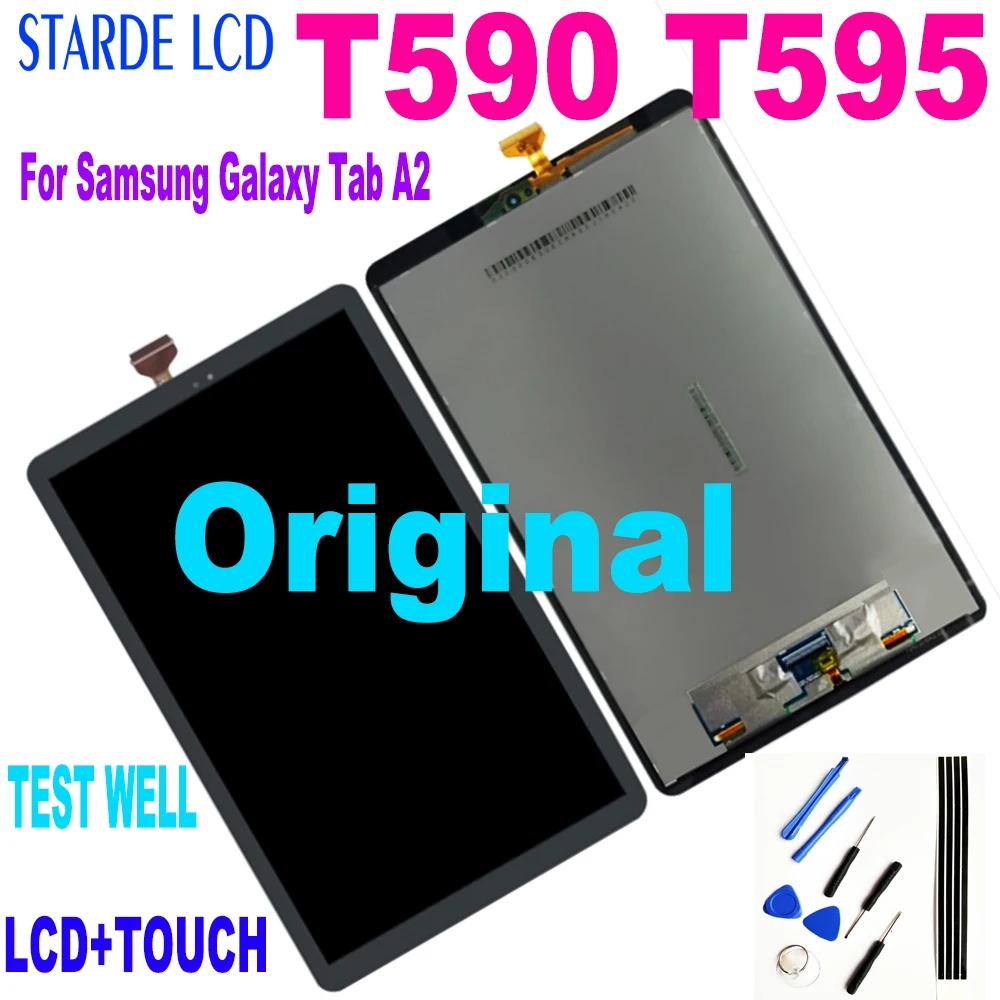 10.5 ''Per Samsung Galaxy Tab A2 T590 T595 Sm-T595 Sm-T590 Display Lcd Schermo Monitor Touch Screen Assembly Sostituzione