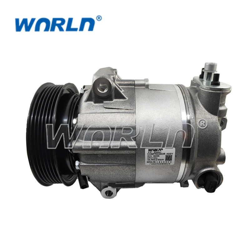 12 Volt Compressore Auto Di Ca Per Maserati 6Pk Condizionatore D'Aria Portatile Nuovo Modello