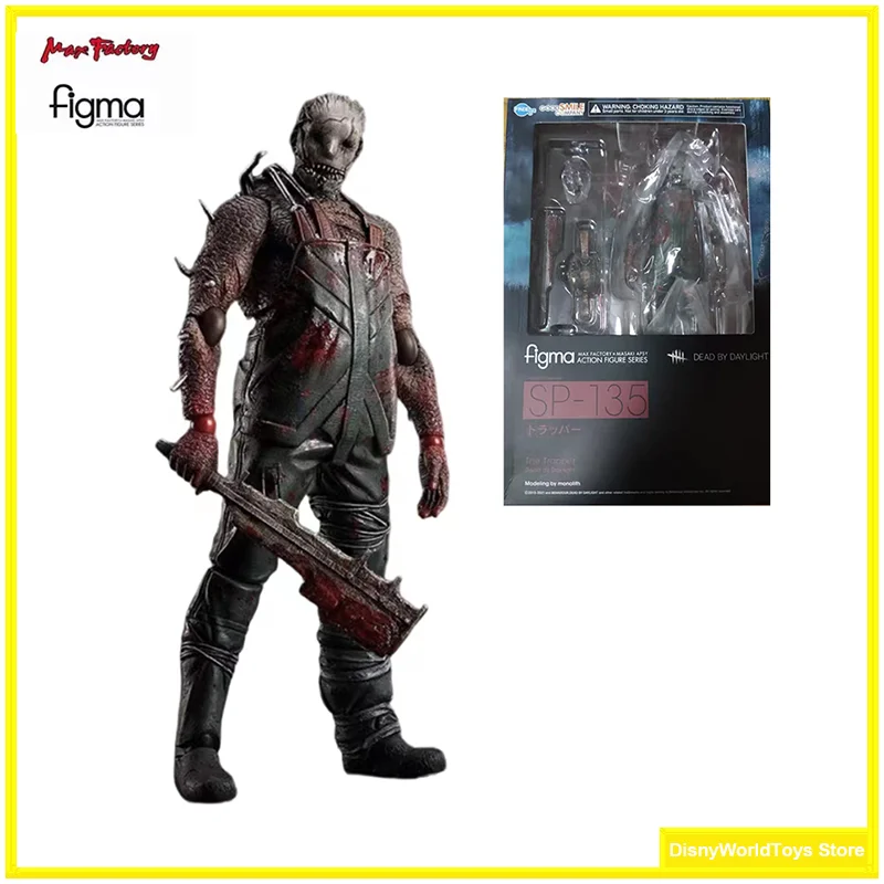 100% Originale Figma Sp 135 Dead By Daylight The Trapper In Stock Anime Action Collection Figure Model Toys