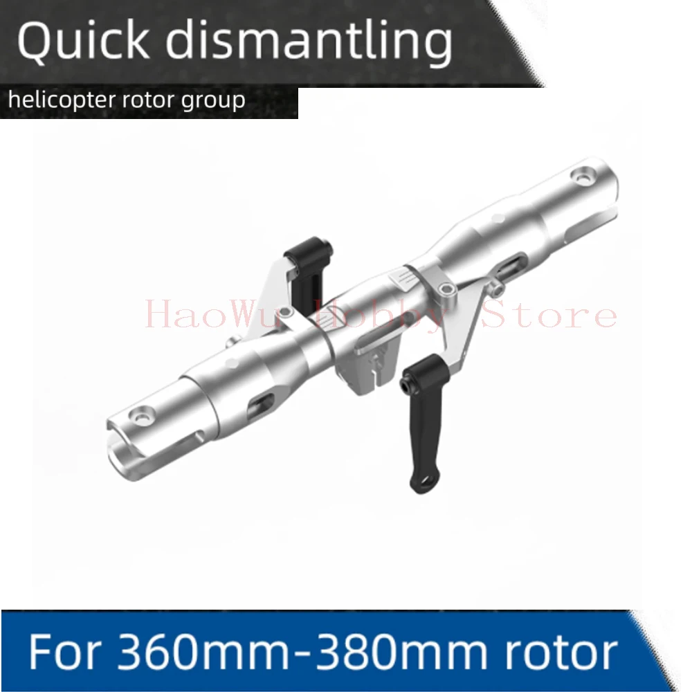 Set Porta Lama Principale A Sgancio Rapido Flywing Fw450L V3 Set Testa Rotore Elicottero Rc