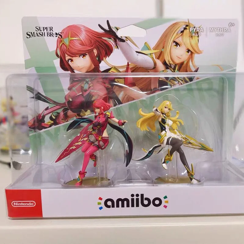 Xenoblade Chairs Figure Homura E Hikari Amiibo Nfc Switch Figure Shulk Anime Game Pvc Statue Mode