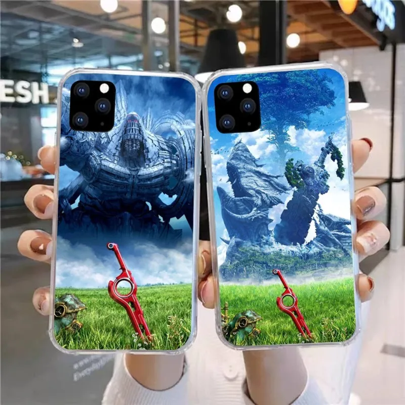 Custodia Per Telefono Xenoblade Chairs Per Huawei P50 P40 P30 Pro Mate 40 30 Pro Nova 8 8I Y7P Honor Cover Trasparente Per Telefono