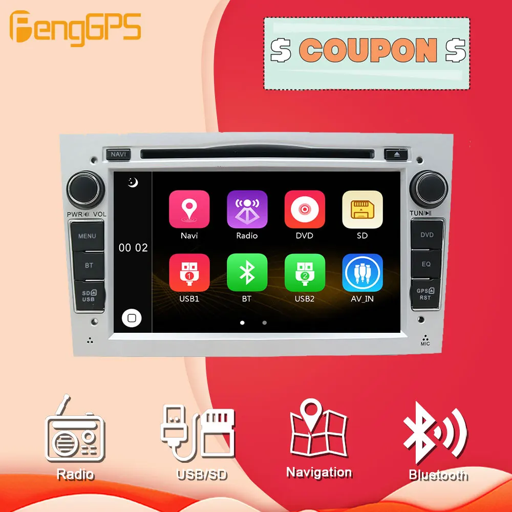 Wince System Cd Dvd Player Per Opel Astra Vectra Zafira Car Stereo Touchscreen Multimedia Navigazione Gps Unità Principale Radio Carplay