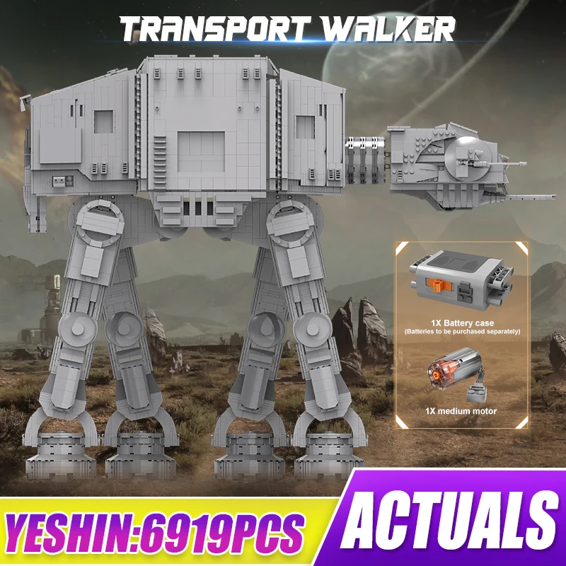 Mold King 21015 Moc At-At Building Toys For The Star Plan Motorizzato Ucs Walker Model Blocks Mattoni Regali Per Bambini E Adulti
