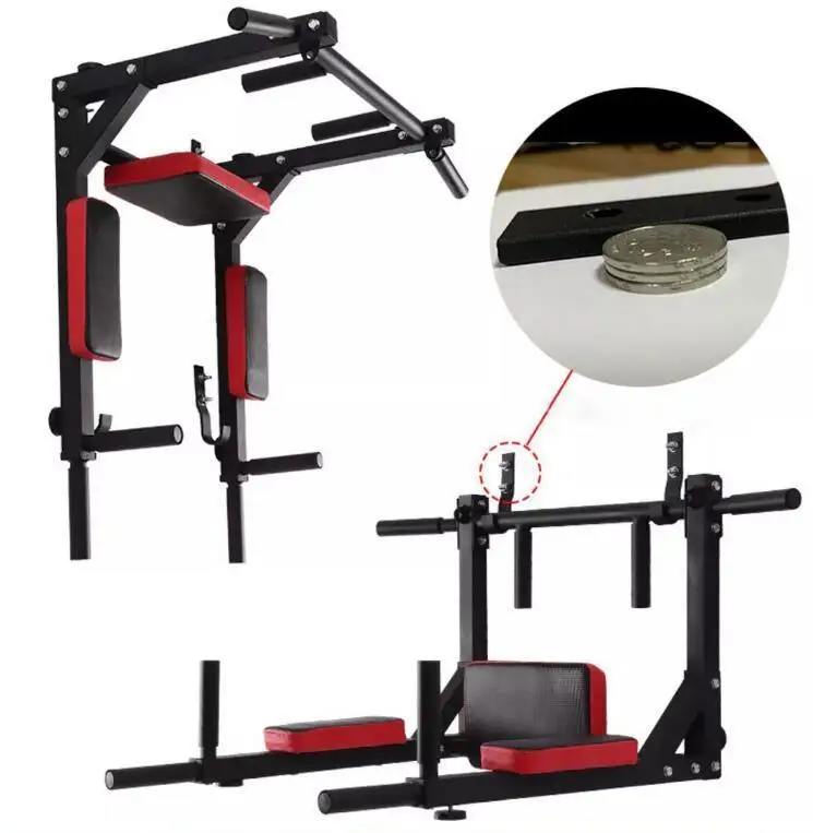 Esercizio Palestra Attrezzature Per Il Fitness Bar Chin Pull Up Home Gym Equipment Sale Chin Dip Station Pull Up Bar
