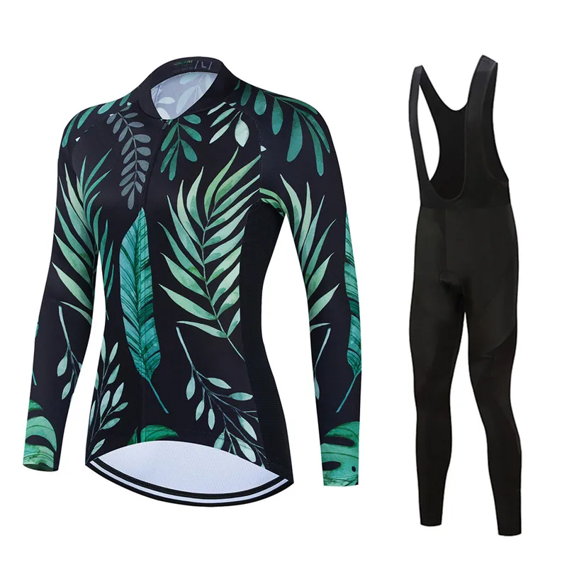 Abbigliamento Da Ciclismo Da Donna 2023 Maglia Da Ciclismo A Maniche Lunghe Set Abbigliamento Da Equitazione Traspirante Da Montagna Maillot Ciclismo 