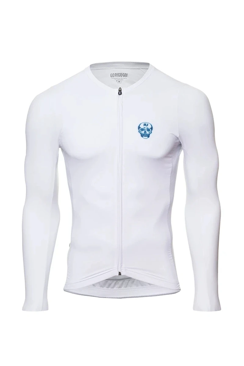 2021 Go Rigo Go Pro Team Long Jersey Winter Cashmere Warm Sportswear Abbigliamento Da Ciclismo Da Uomo Top Coat Di Alta Qualità Mtb Bike Jersey