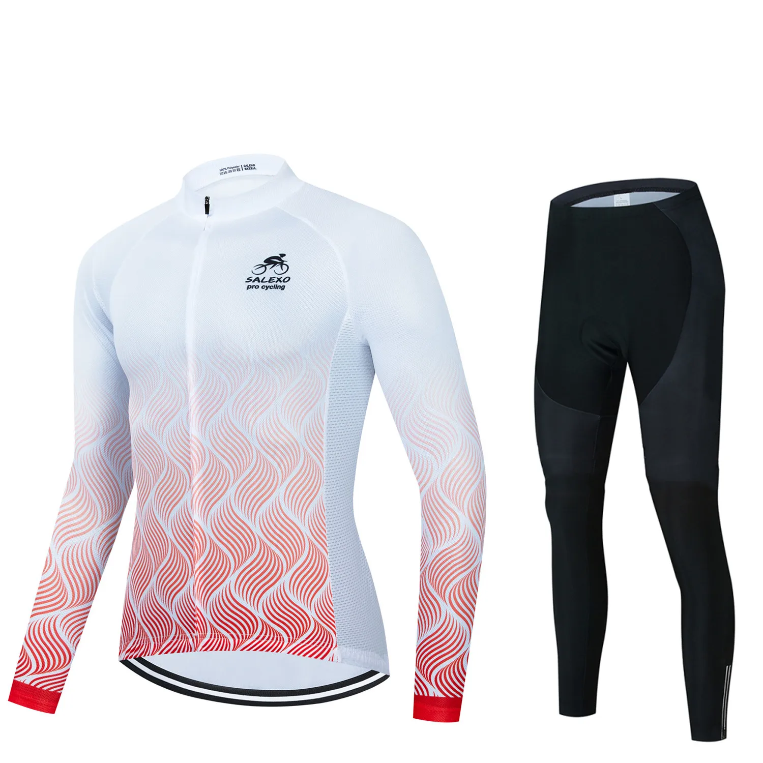 2023 Primavera Autunno Uomo Maglia Da Ciclismo Traspirante Manica Lunga Camicia Da Uomo Ropa Ciclismo Hombre Abbigliamento Top Mtb Set Di Vestiti Per 