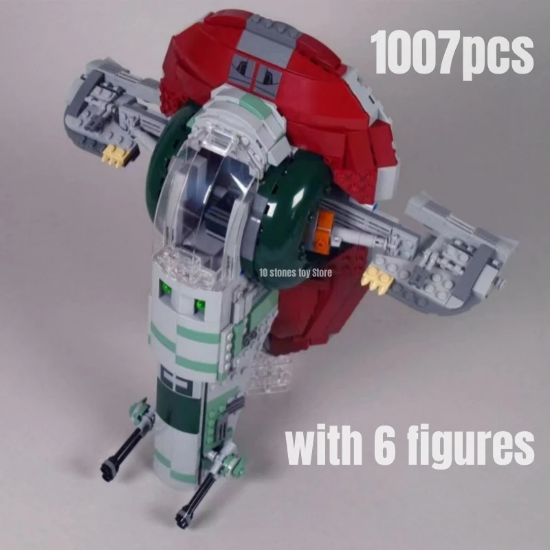 1007 Pezzi Slave I - 20Th Anniversary Edition Building Blocks Fit 75243 Mattoni Giocattoli Per Regalo Per Bambini