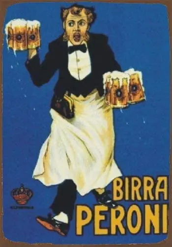 Signchat Peroni Beer Vintage Style Metal Advertising Wall Platform Sign Tin Sign Metal Decor Metal Sign Poster 8 X12 Pollici A1