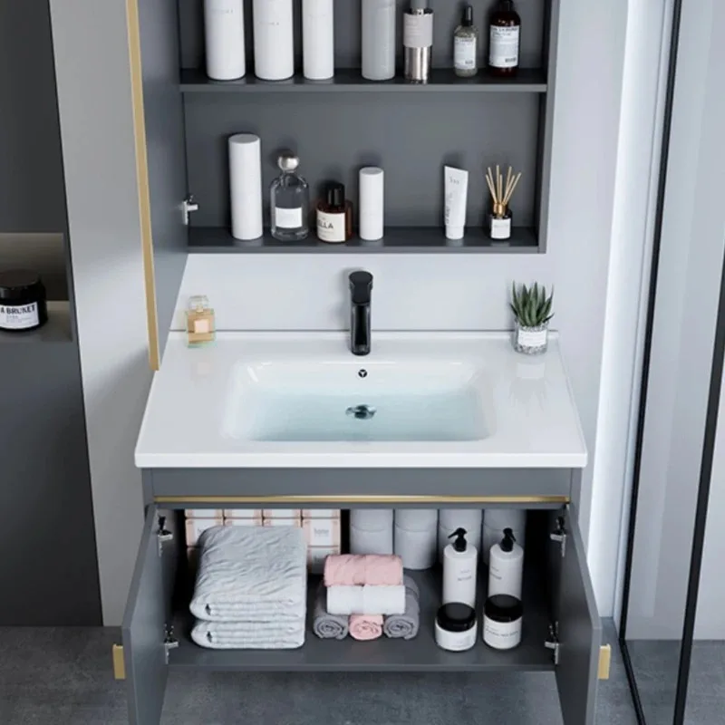 Scaffali Mobiletto Del Bagno Armadietto Accessori Per Cassetti Lithops Bagno Vetrina Rubinetto Skincare Vestidores Mobili Per La Casa