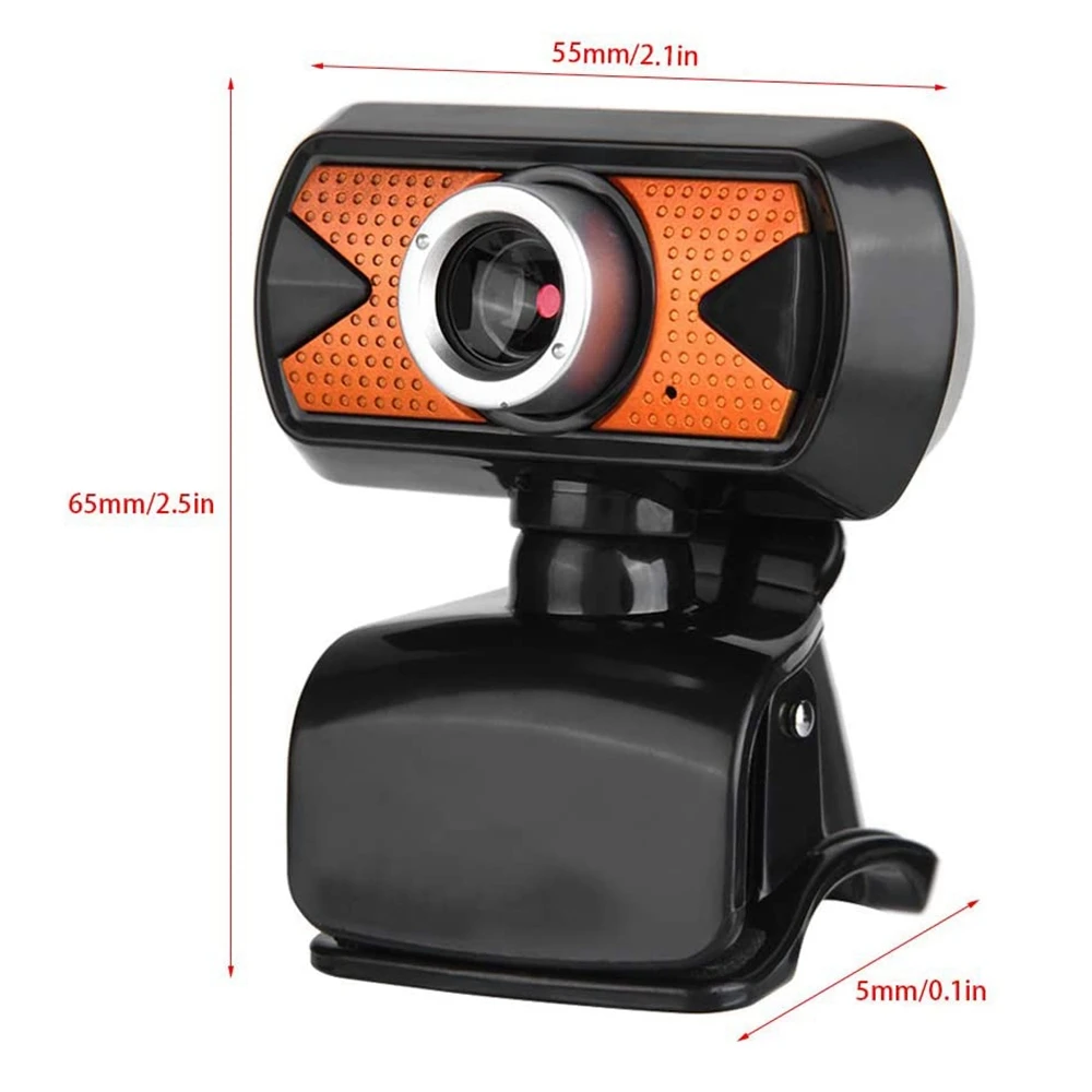 Webcam Hd Usb 2.0 Web Camera Con Microfono Pc Web Camera Per Computer Laptop Registrazione Di Videochiamate Desktop