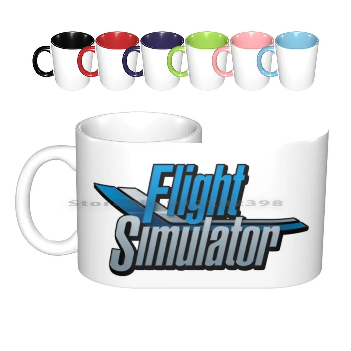 Simulatore Di Volo Tazze In Ceramica Tazze Da Caffè Tazza Da Tè Al Latte Microsoft Flight Simulator Flight Simulator Pc 98 Windows Series Classic