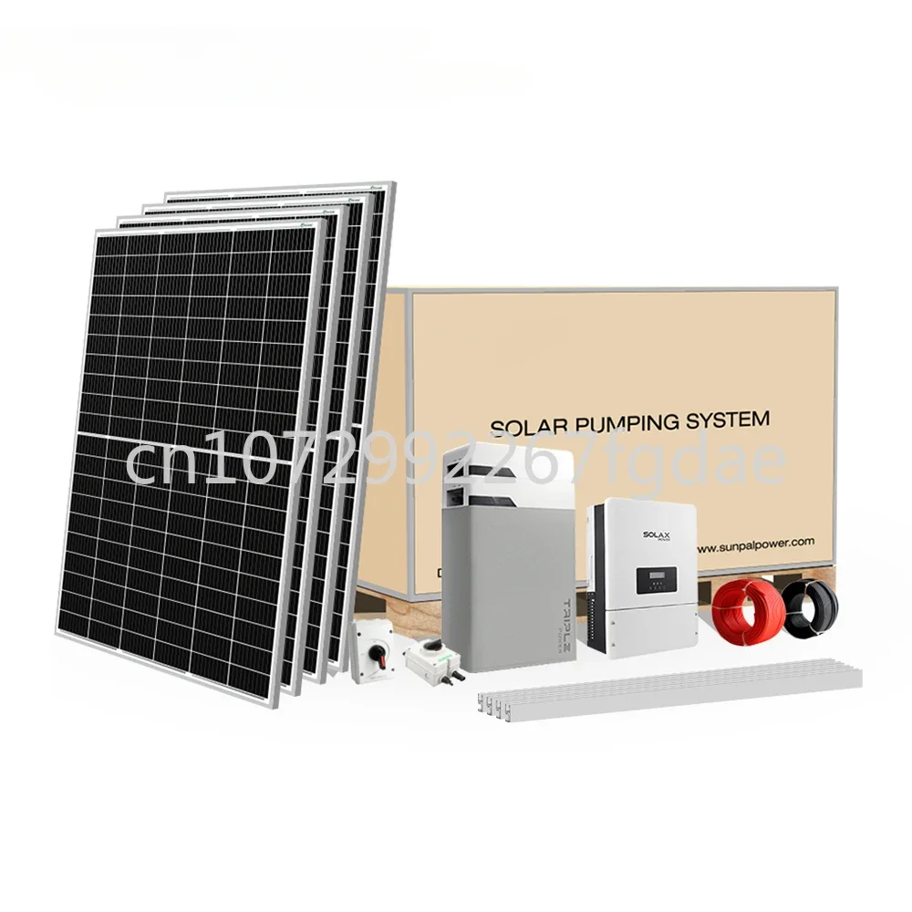 Sistema Ibrido Di Generazione Di Energia Solare 3000W 5000W 8000W 10000W Solax X1 X3 Inverter Ibrido Domestico Con Batteria Agli Ioni Di Litio