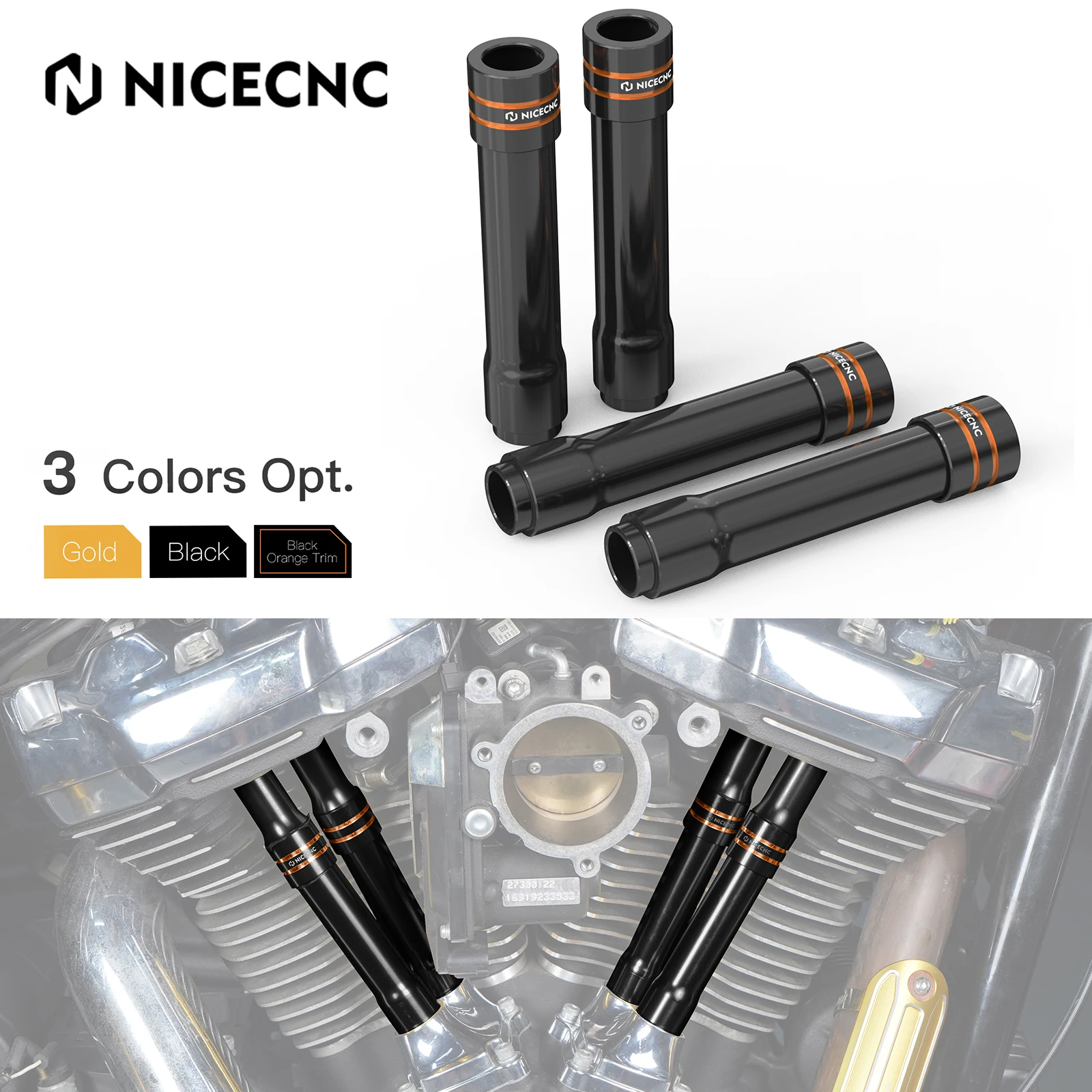 Set Copriasta Punteria Motore Moto Per Harley Road King Electra Glide Fat Boy Heritage Classic Deluxe Electra Glide