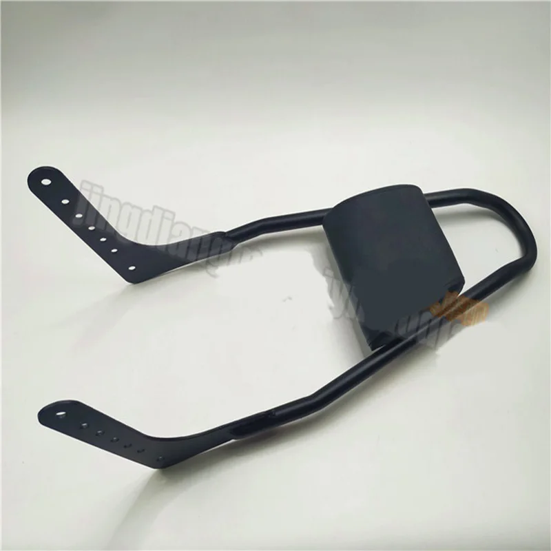 Schienale Passeggero Sissy Bar Per Harley Davidson Softail Low Rider Fat Boy Street Bob Breakout 18-20 (Tipo C Nero)