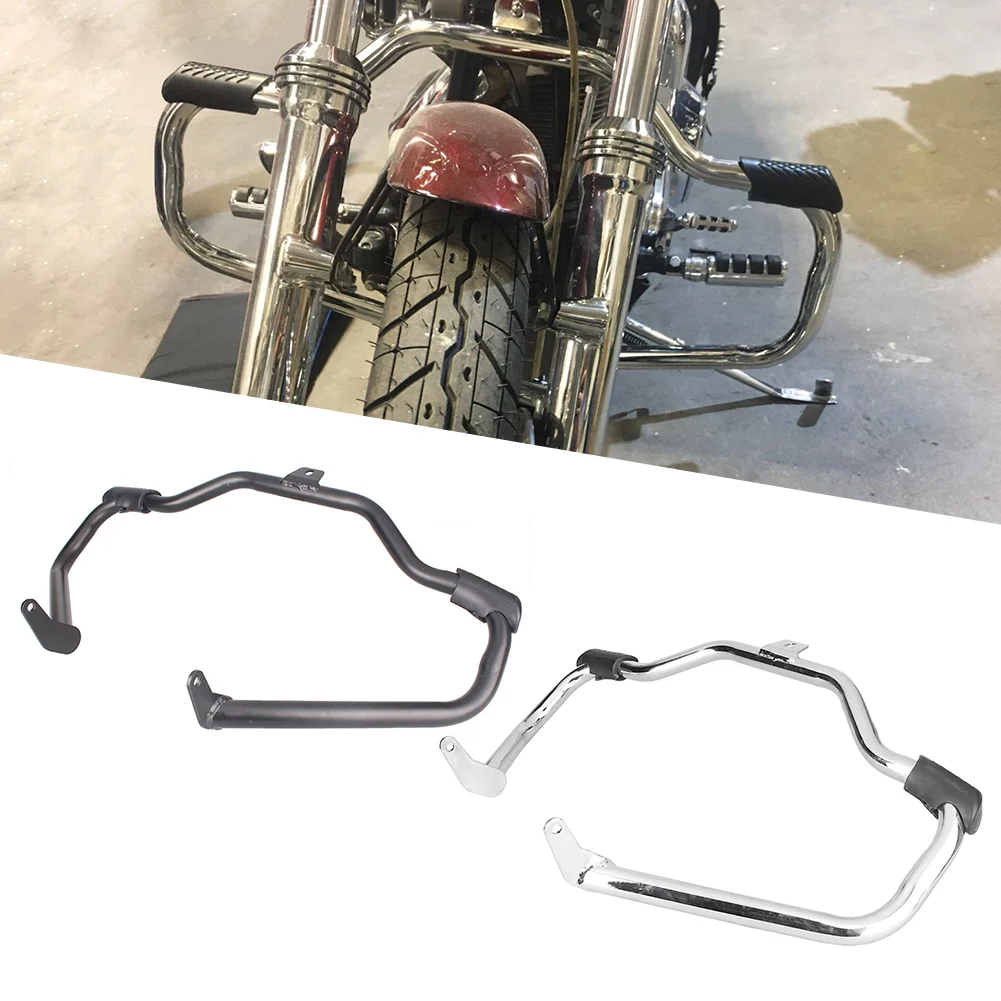Engine Guard Highway Crash Bar Protector Per Harley Davidson Flstc Heritage Softail Classic Softail Flstn Deluxe Flstf Fat Boy