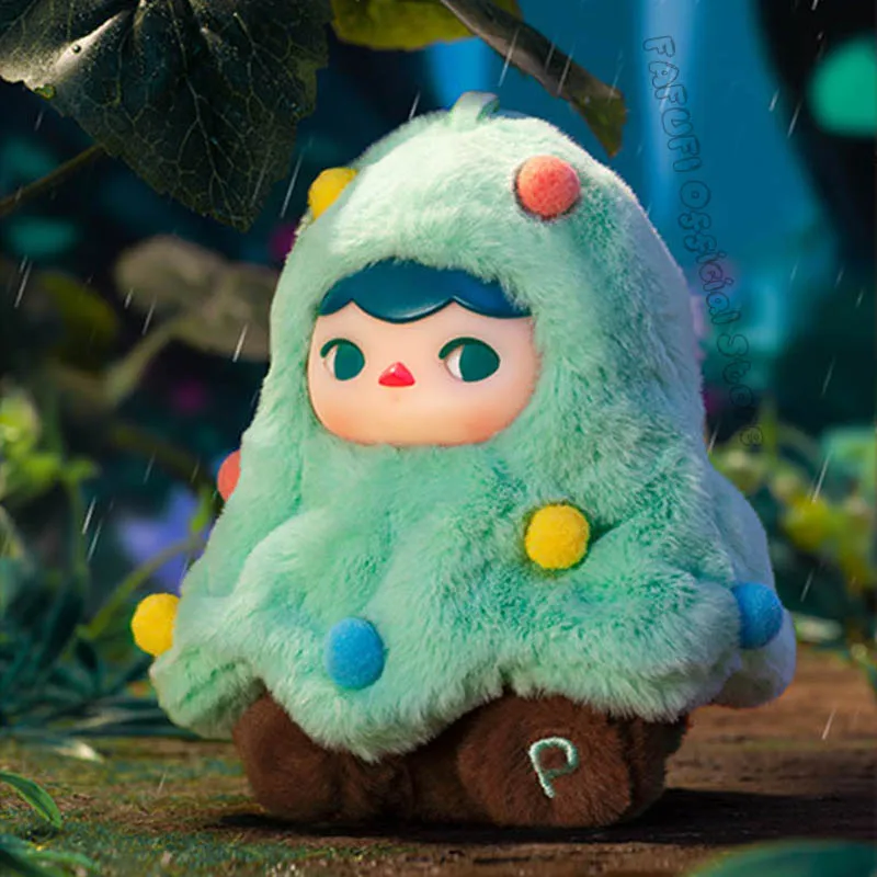 Pop Mart Pucky Spirit Forest Party Series Ciondolo In Peluche Mystery Blind Box Caja Misteriosa Pop Mart Action Figure Modello Di Cartone Animato