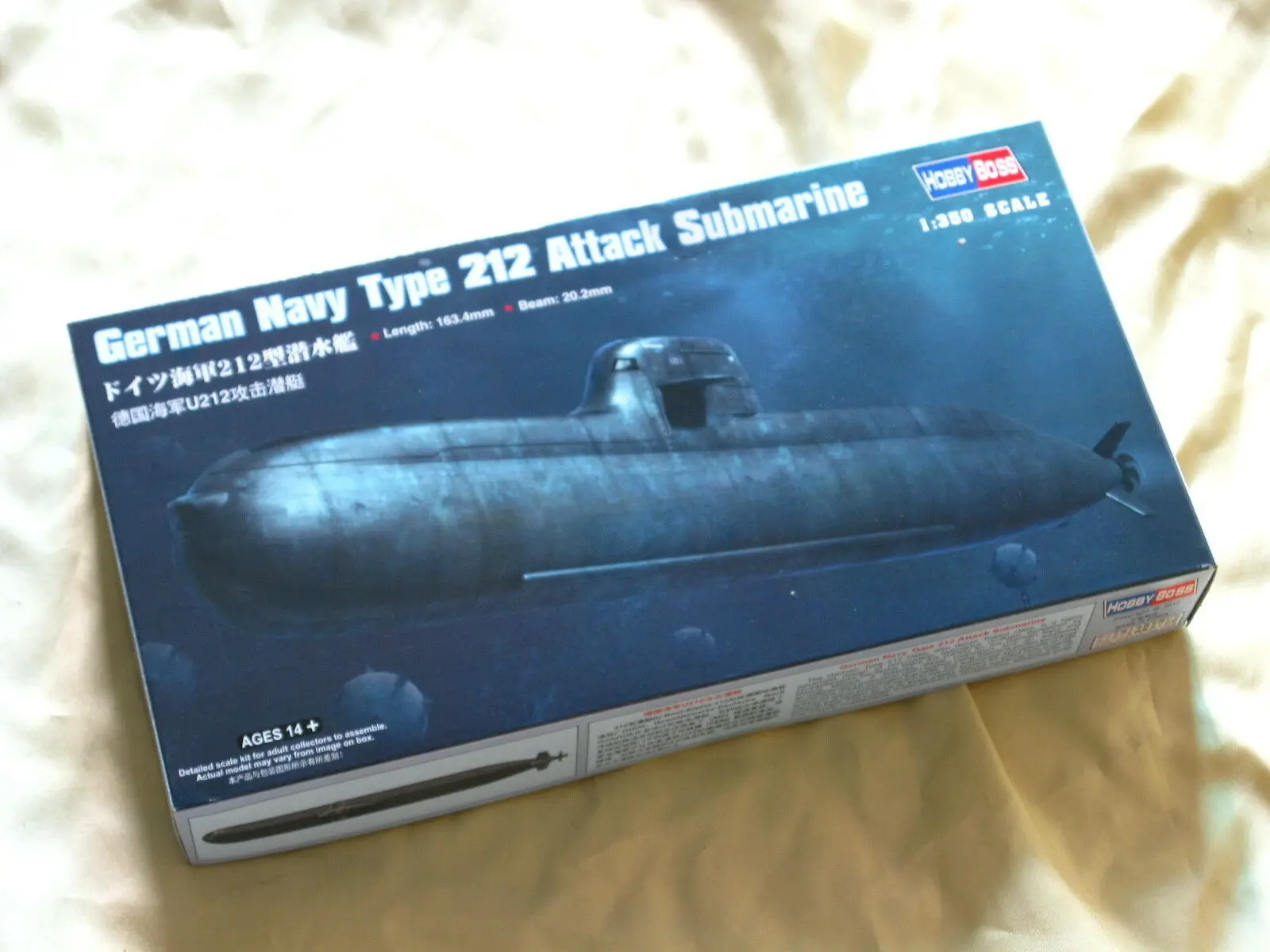 Regalo Hobby Boss 83527 1/350 German Navy U212 Attack Submarine Dunker Plastic Static Model Th06401-Smt2