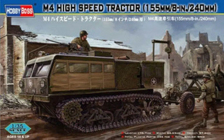 Hobby Boss 1/35 M4 Trattore Ad Alta Velocità (82408) Kit Modello In Plastica Kit Modello Trombettista Hobbyboss