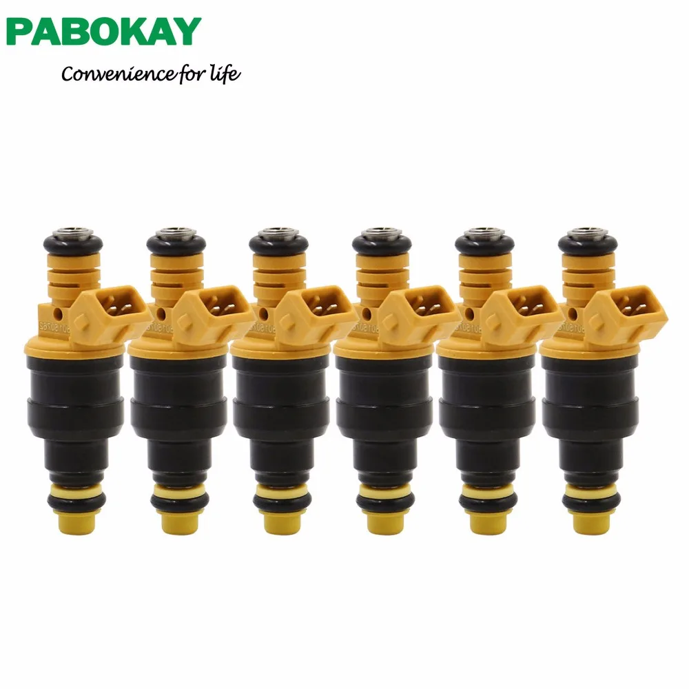 6 Pieces X For Volvo Fuel Injector Fits  240*740*940*960 0280150762