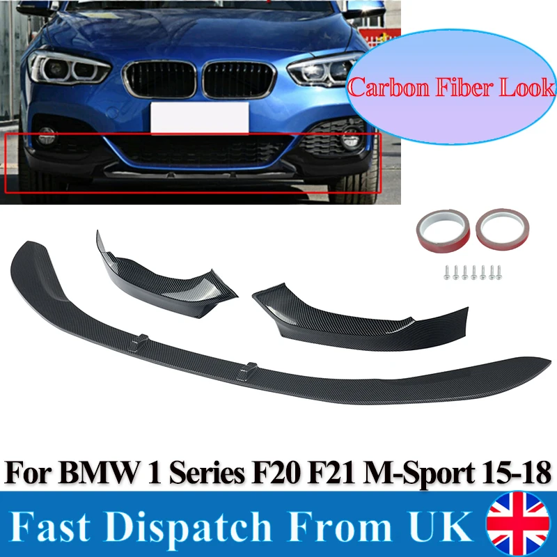 Magickit Per 1 Serie Bmw F20 F21 M Sport 2015 + M Performance Front Splitter Lip Valance