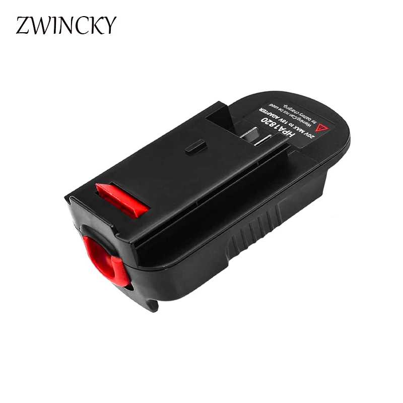 Hpa1820 Adattatore Di Conversione Della Batteria Per Cavo Decker/Stanley/Porter Nero 20V Max Batteria Al Litio Per Strumenti Black Decker 18V Ni-Mh