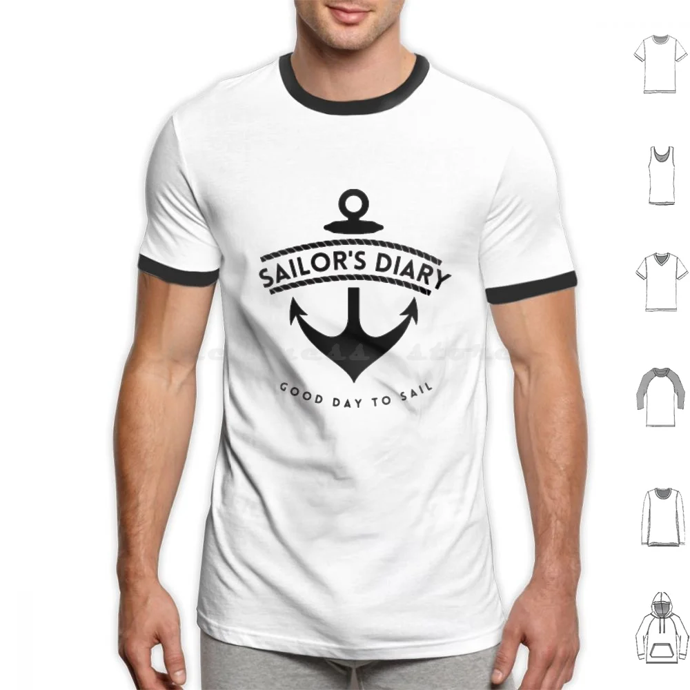 Good Day To Sail T Shirt Uomo Donna Bambini 6Xl Rufy Rufy Ruffy Going Merry Ship Boat Landscape Good Day To Sail