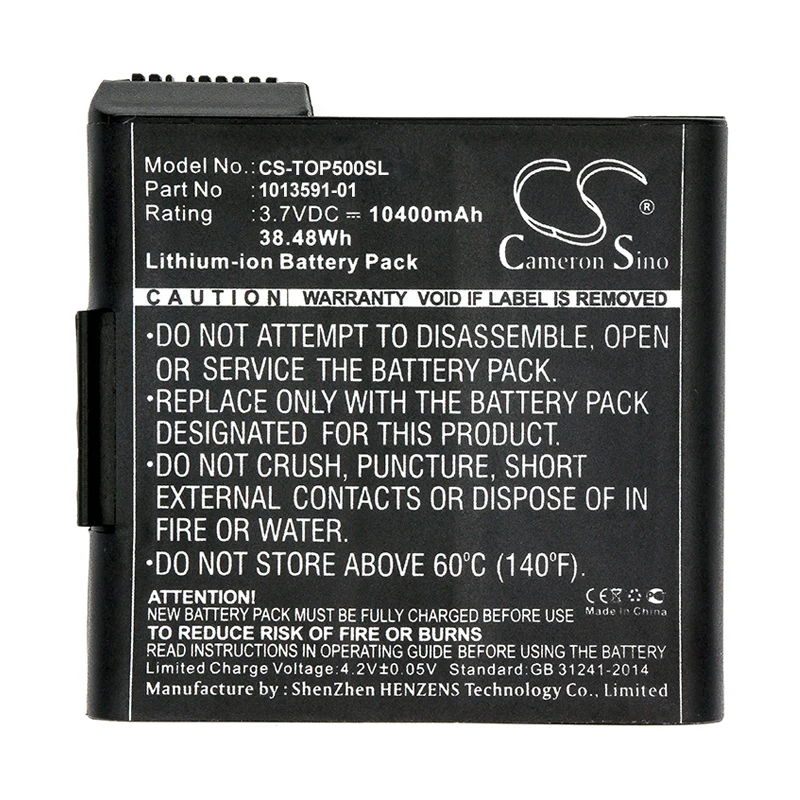 Batteria Cameron Sino 10400Mah Per Trimble Fm1000 Fmx Aggps 67898 67898-01S Ztn67898-01S