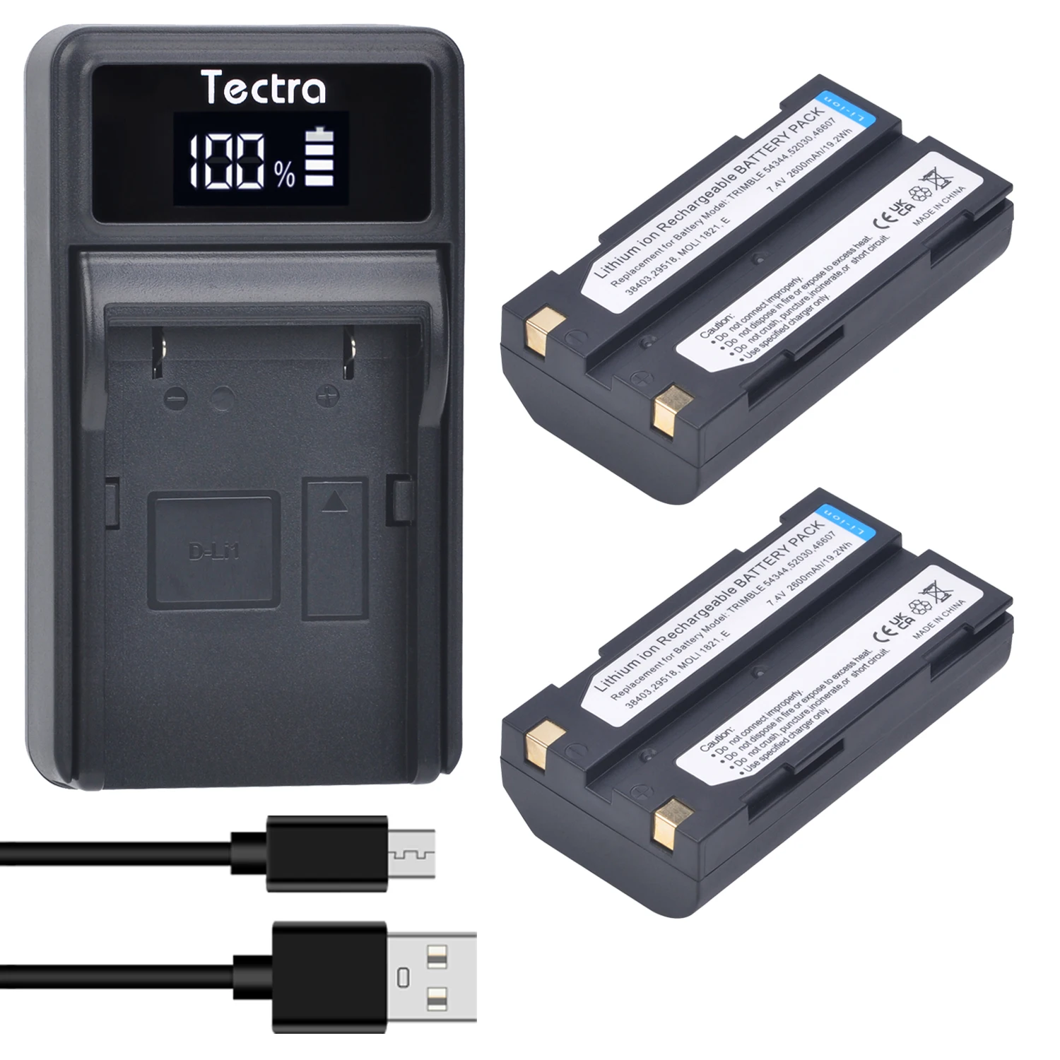 D-Li1 Batteria + Del Caricatore Led Per Pentax Ei-D-Li1 Ei-D-Bc1 Pentax Ei-2000 Trimble 29518 46607 52030 54344 38403 5700 5800 R6 R7 R8