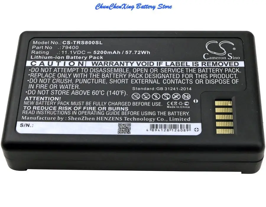 Batteria Cameron Sino 5200Mah/6800Mah Per Trimble Sps930 ,Rts633,Rts655,Rts773,Rts873,Rts573,S9 Hp,Sps630, Per Spectra Focus 35