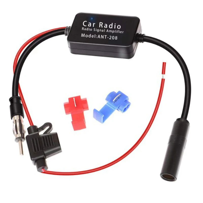 12V Car Automobile Fm/Am Radio Amplificatore Di Segnale Antenna Antenna Auto Fm Antenna Booster Parabrezza Per Amplificatore Per Barca Auto