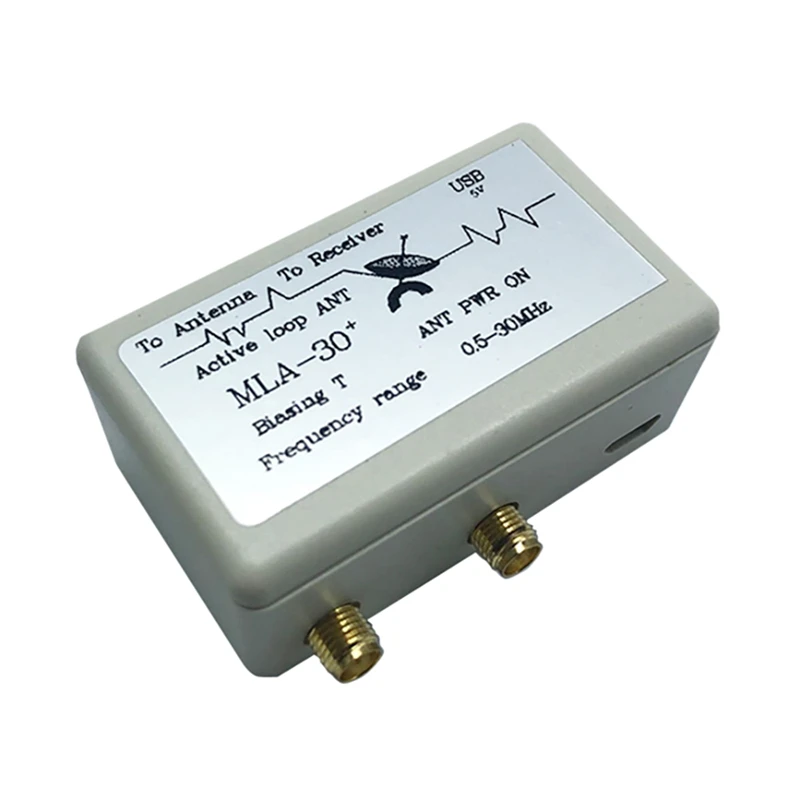 Antenna Ad Anello Piccolo Ad Alto Guadagno 5V Bias Power Supply Bias-T Sma Femmina
