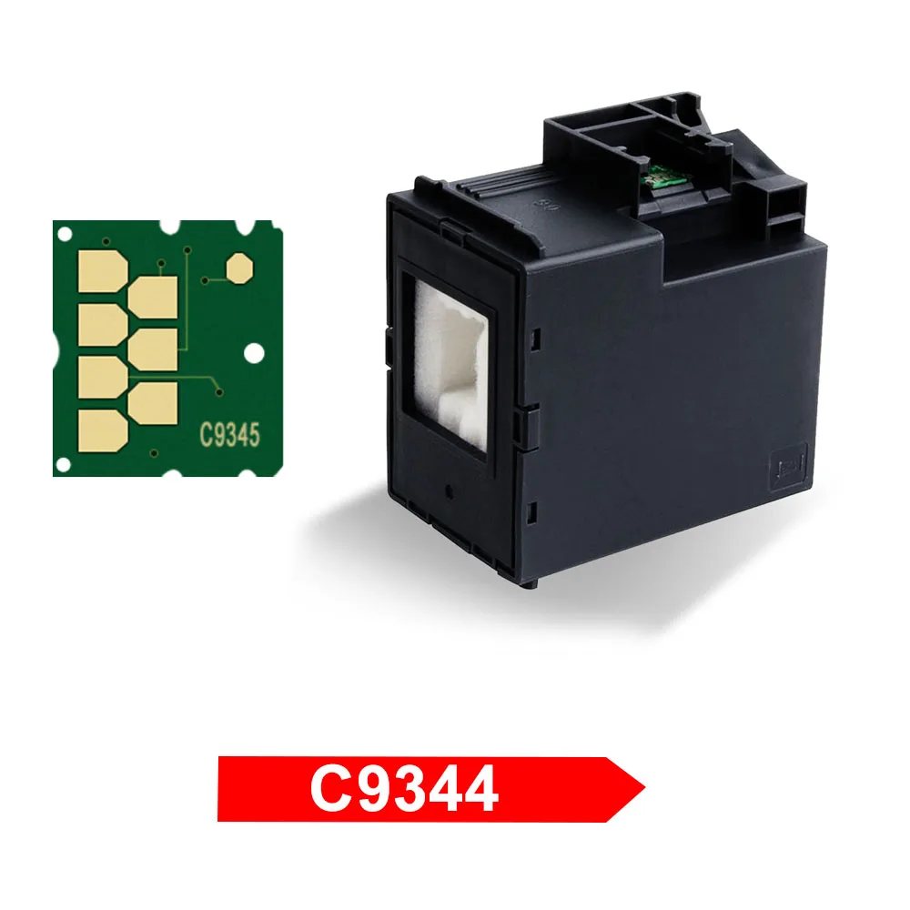 1Pcs C9344 Maintenance Box For Epson C9344 Waste Tank Chip For Epson 2100 2105 3100 3105 4100 4105 Wf 2810 2830 2835 Printer
