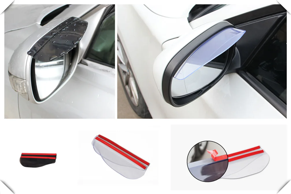 Specchietto Retrovisore Auto Pioggia Sopracciglio/Visiera Pioggia Per Renault Iniziale Fluence Alpine Wind R-Space