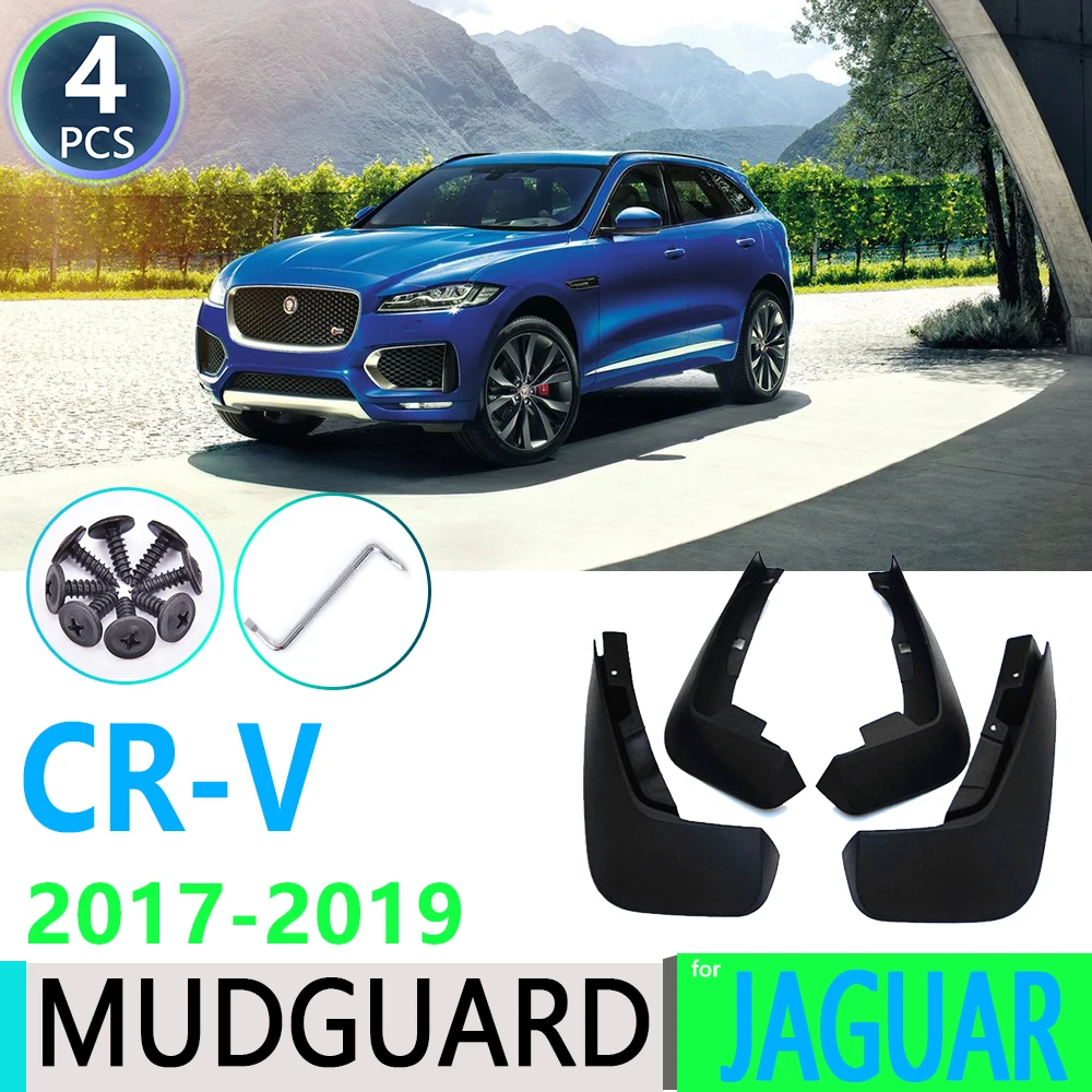 Per Jaguar F-Pace 2016 2017 2018 2019 Fpace F Ritmo Parafango Auto Parafango Mud Flap Guard Splash Flap Accessori Auto