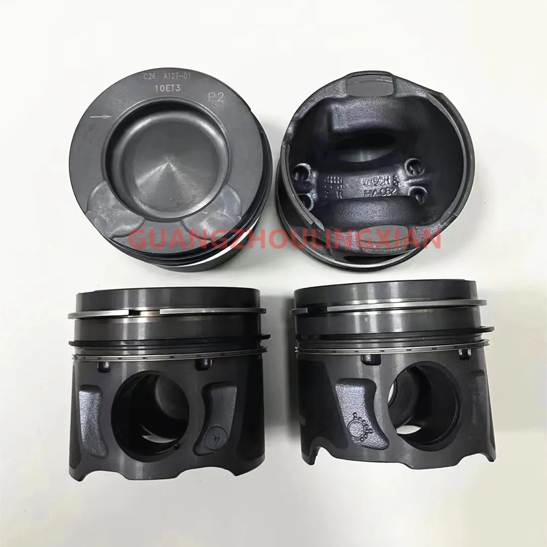 Kit 4 Pistoni E Anelli 85.5Mm Per Ford Land Rover Jaguar Peugeot Citroen Ford 2.2 Diesel 224Dt Knba 87-436700-00 Lr022444