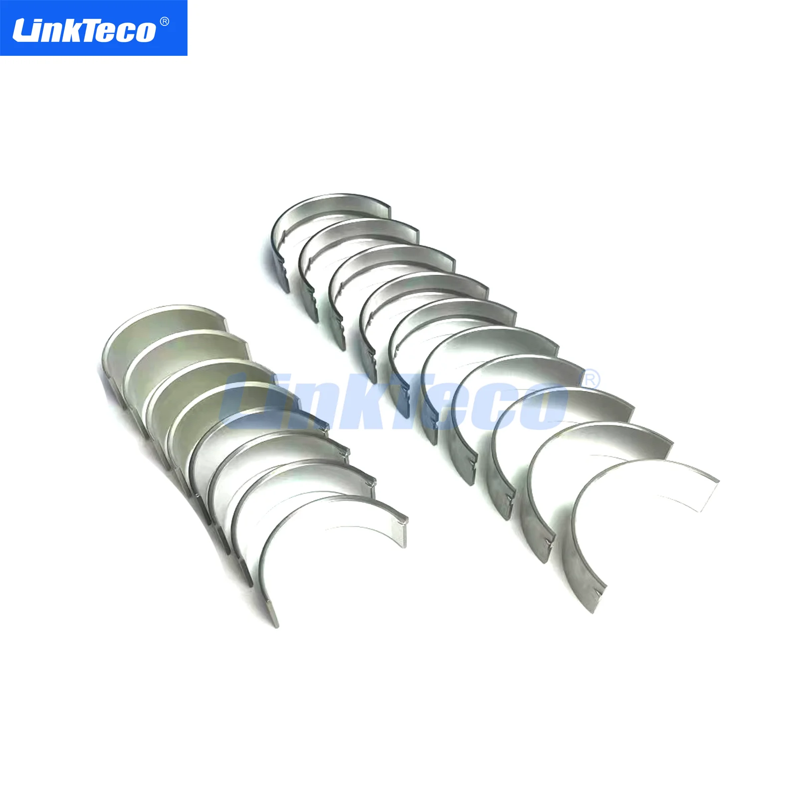 10X Principale Cuscinetti Set & 8Xconnecting Cuscinetti Di Biella Set Std Per Ford Jaguar Land Rover 2.2T 224Dt Diesel Lr022090 Lr022514