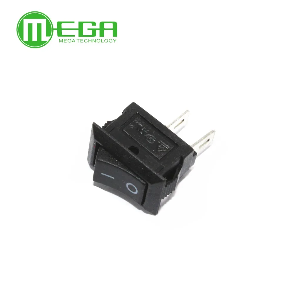 Kcd11 2 Pin 10X15Mm Mini Interruttore A Pulsante Spst 3A 250V Ac Snap-In On/Off Interruttore A Bilanciere Per Barca
