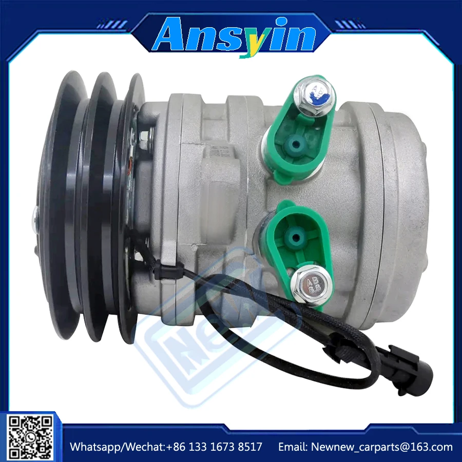 Compressore Ac Condizionatore D'Aria Per Komatsu Landini Massey Ferguson Mccormick Zetor 46443509 46469764 Muslimate 717638 720975