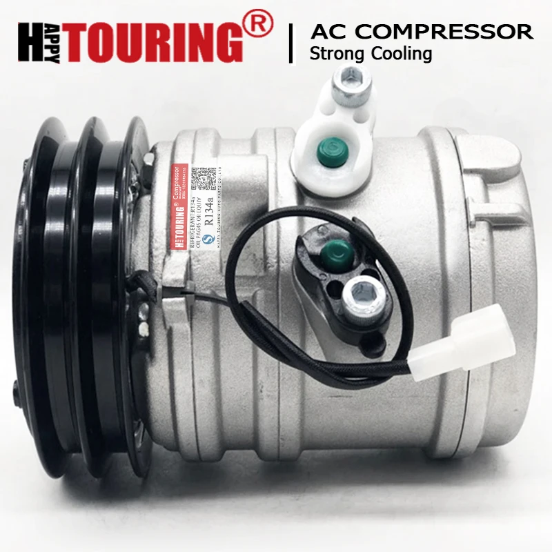 Compressore Ac Condizionatore D'Aria Per Komatsu Landini Massey Ferguson Mccormick Zetor 46443509 46469764 Muslimate 717638 720975