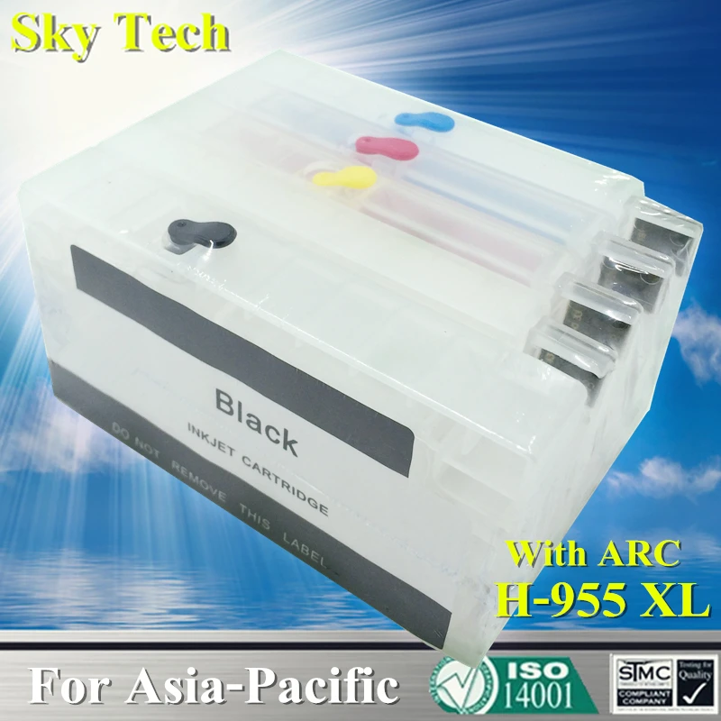 Cartuccia Di Ricarica Vuota Con Arc Per Hp955 Xl Hp-955Xl, Per Hp Hp Officejet 6950/6956, Officejet Pro 6960/6970 Ecc