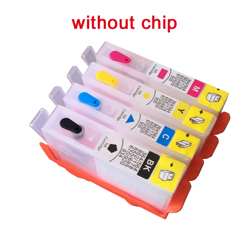Per Hp 903 904 905 Cartuccia Di Inchiostro Ricaricabile Per Officejet 6950 6956 Officejet Pro 6960 6970 Senza Chip