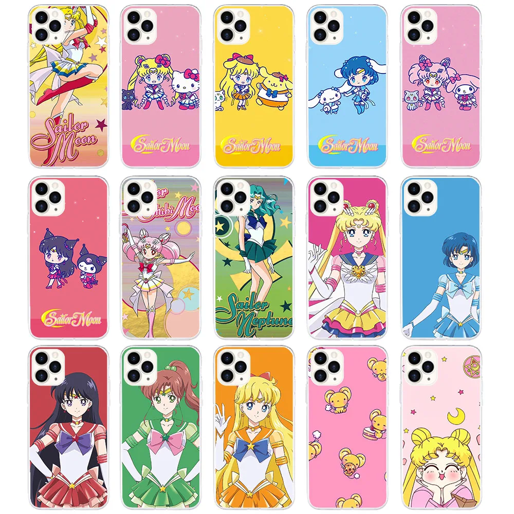 Custodia Morbida Per Lg Q52 Q60 Q61 V40 V50 V60 V60 Thinq5 Velvet X4 K9 K92 K50 K62 K42 Stylo 6 G8 G8X Thinq Sm-59 Sailor Moon