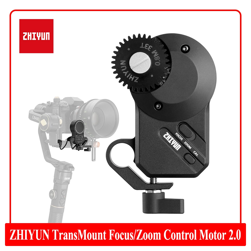 Zhiyun Cmf-06 Servo Follow Focus Zoom Combo Kit Per Gru 4/2S/3S/Weebill 3S/3/2/S Accessori Stabilizzatori Cardanici Portatili